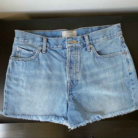 Everlane The Relaxed '90s Short High Rise 100% cotton - Picture 3 of 9